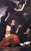 Jusepe de Ribera St.Ferome and the Angel painting